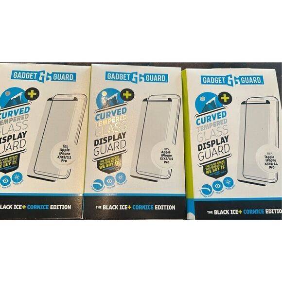 iPhone X/xs/11 PRO glass screen protector - Picture 2 of 2